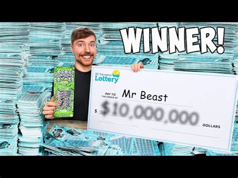 I Spent $1,000,000 on Lottery Tickets and WON .